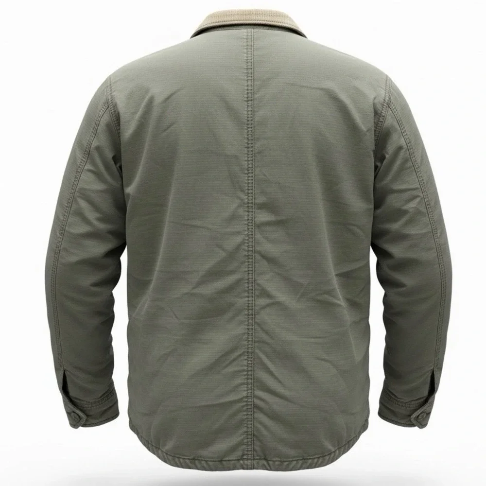 Abercrombie & Fitch Military Field Jacket Army Green Men's Size XL - Picture 2 of 9